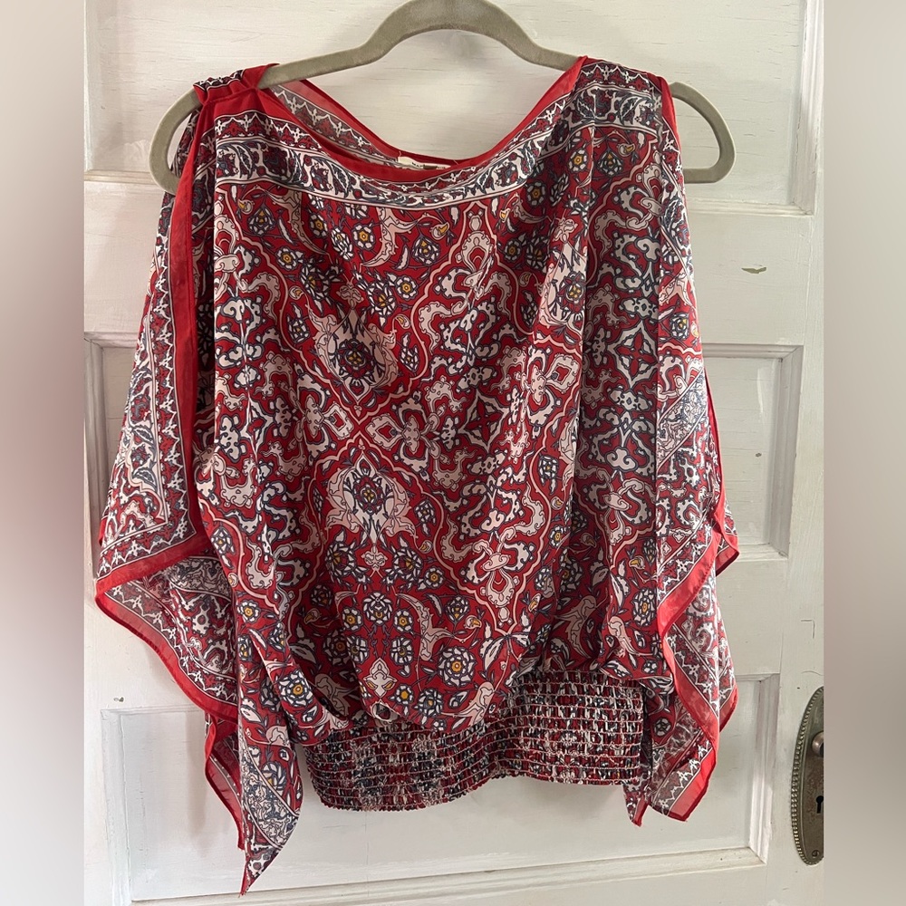 Max Studio Red Blouse